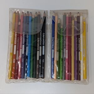 Laurentien Pencil Crayons 1 - 24 in Clear Case